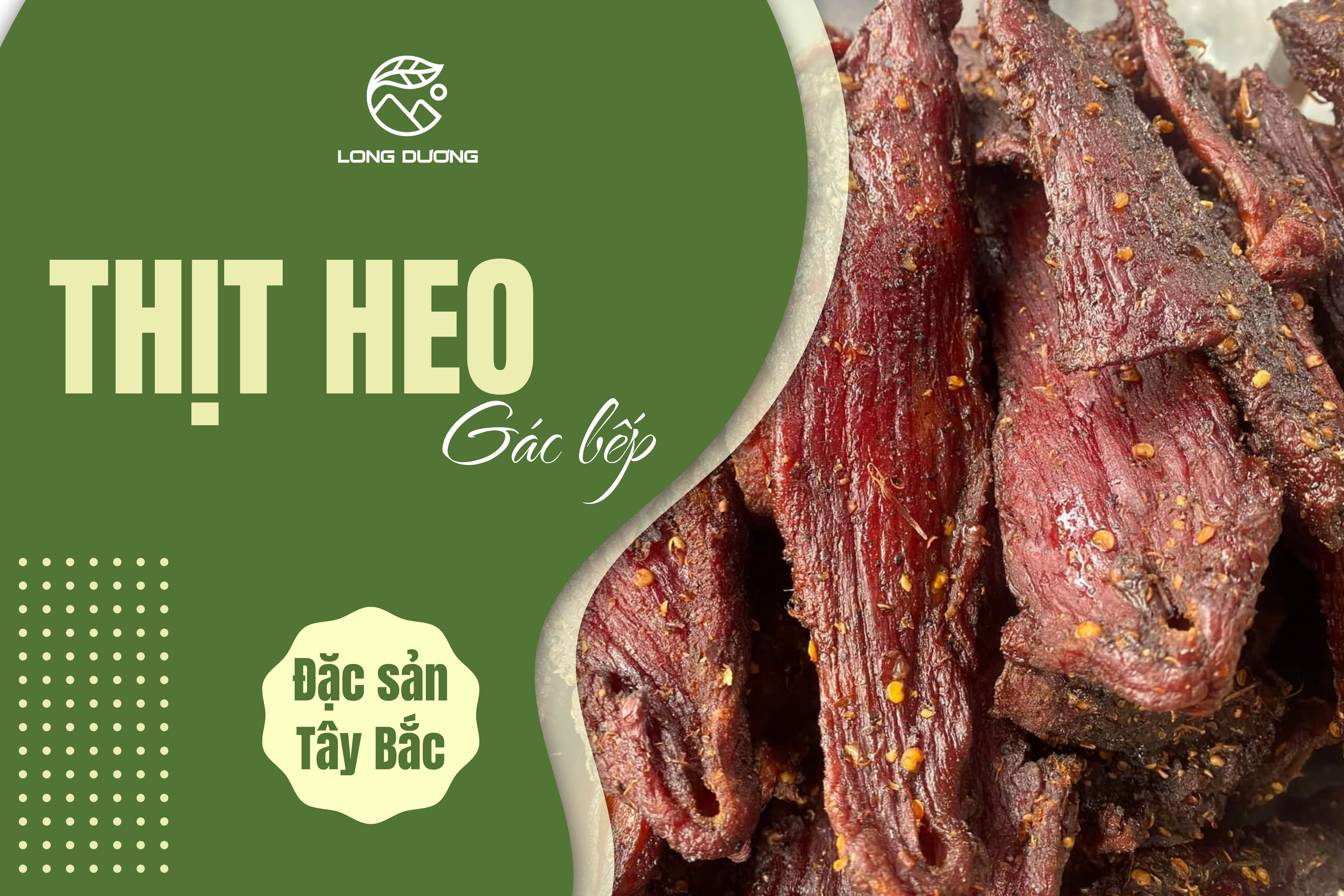Thịt heo gác bếp